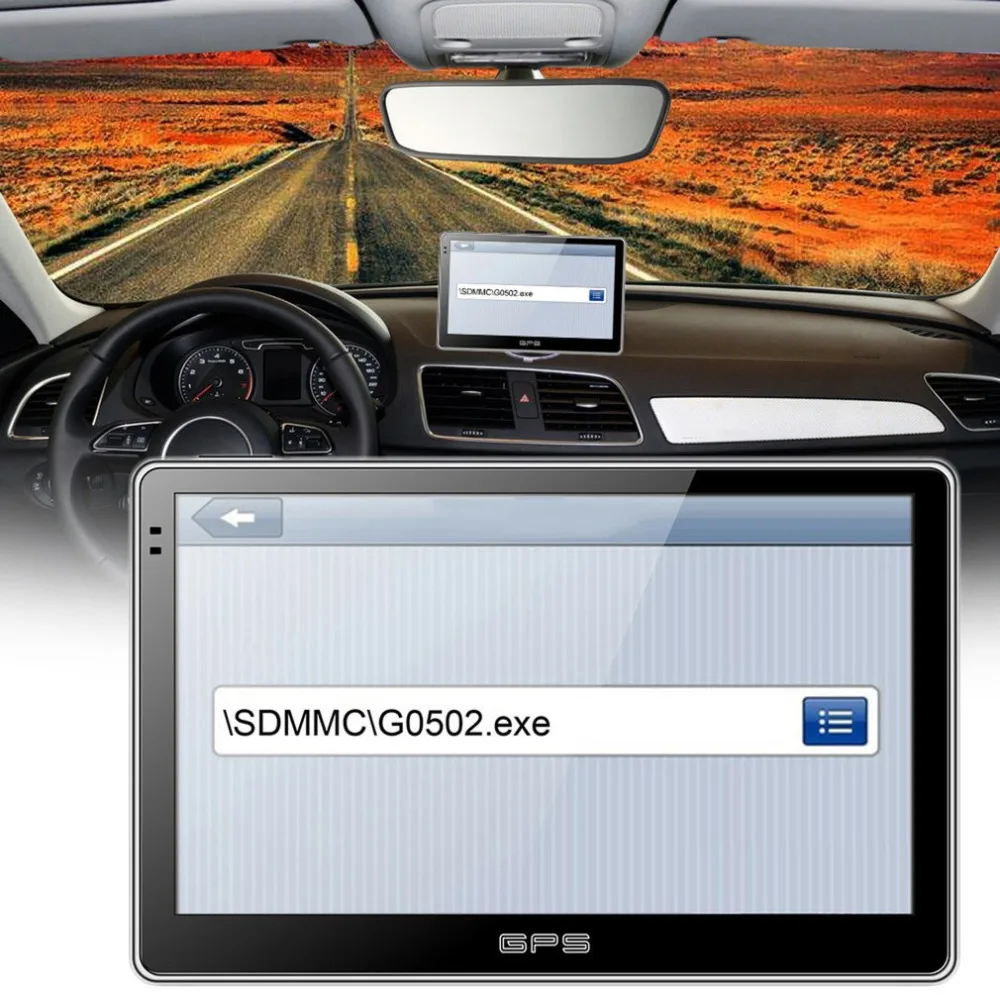 Автомобили 5-дюймовый Высокое разрешение Bluetooth gps навигатор Портативный резистивный Сенсорный экран gps навигатор для автомобиля, грузовика, Лидер продаж