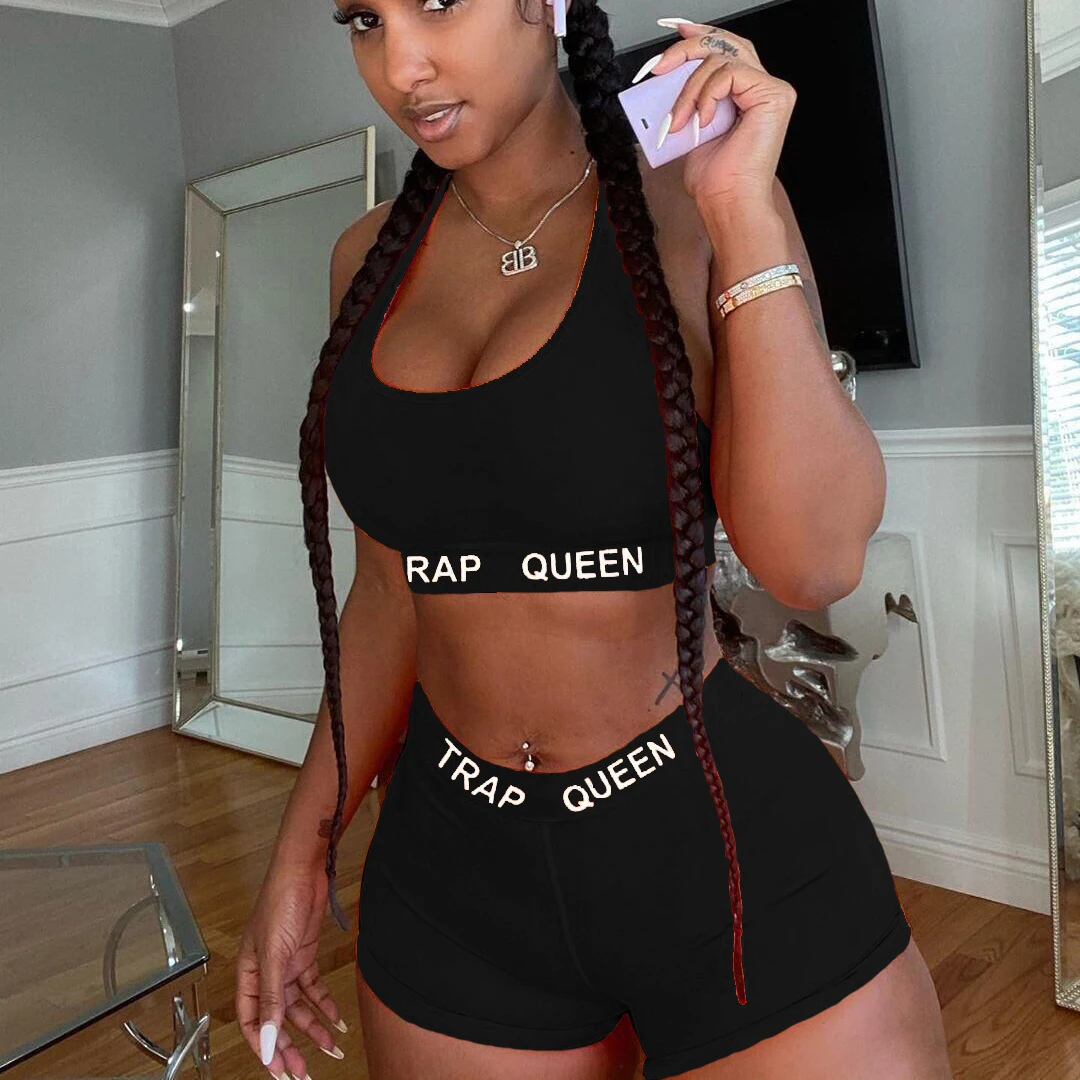 Booty Shorts Sexy Tracksuit 