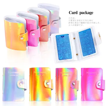 

Template Card Package Holder Rectangular Laser Case Empty Steel Plate Set Storage Nails Art Printing Template Bag Manicure Tools