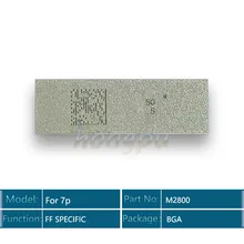 5 шт./лот M2800 для Apple iPhone 7 plus/7 P/7 plus 5,5 контакт IC сенсорный экран планшета Экран чип 7x23 шпильки