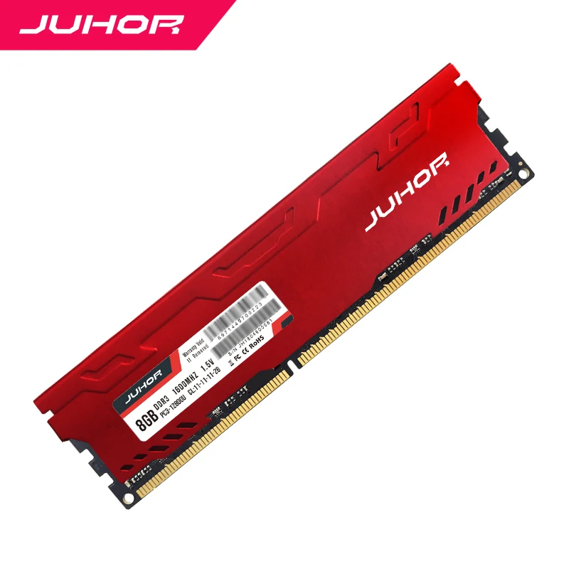 JUHOR memoria ram ddr3 8GB 4GB 1866MHz 1600Mhz настольная память rams с теплоотводом udimm 1333mhz Новый dimm
