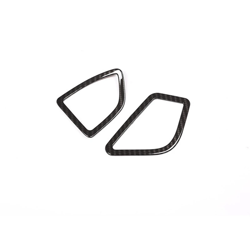 

For 2017-2019 BMW 3 Series F30ABS carbon fiber style car console dashboard side air outlet frame decorative cover trim