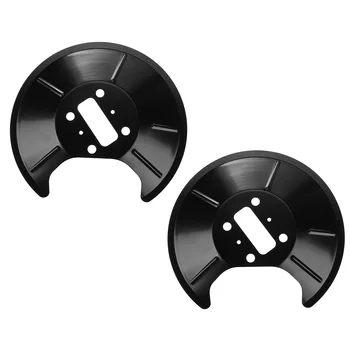 

New 2x Black Car Rear Brake Disc Splash Shield Cover For Ford For Fiesta V 2001-2008 For Focus 1998-2004 1060129 1060130