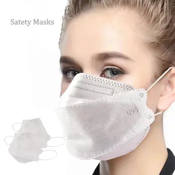 

Dust Face Masks Disposable Mask Dustproof Breathable Facial Mask 3-Layer Protective Mask Anti-fog Anti-particles For Men Women