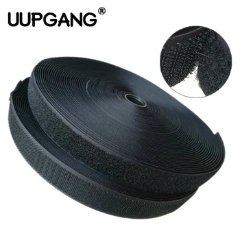 

1meter/pair 16/20/25/30/38/50mm Strong Adhesive Hook Loop Fastener Tape Strip Nylon Sticker Velcros for Sewing DIY No Glue