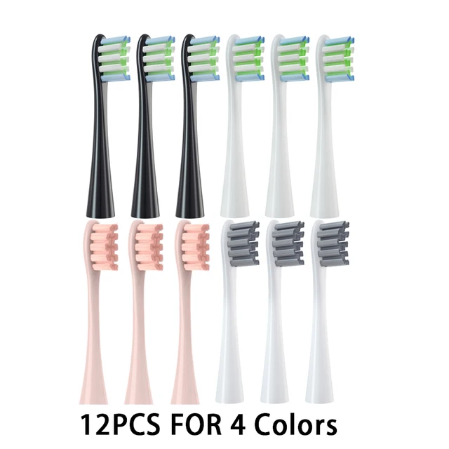 12PCS Replacement Brush Heads for Oclean X/ X PRO/ Z1/ F1/ One/ Air 2 /SE Sonic Electric Toothbrush DuPont Soft Bristle Nozzles All