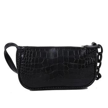 

French Niche Bag Women 2020 Summer Tide Texture Bag Chain All-match Armpit Bag Single Shoulder French Stick Crossbody Bags