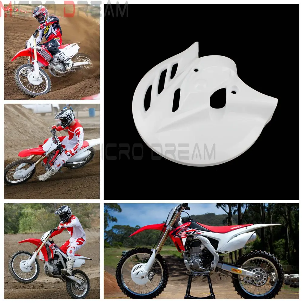 Honda CRF250-R 2016 2017 White Fork Guards Protectors Covers Honda CRF250-R 2016 2017 White Fork Guards Protectors Covers