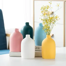 

Ceramic Colorful Small Vase, Handmade Matte Crafts, Decoration