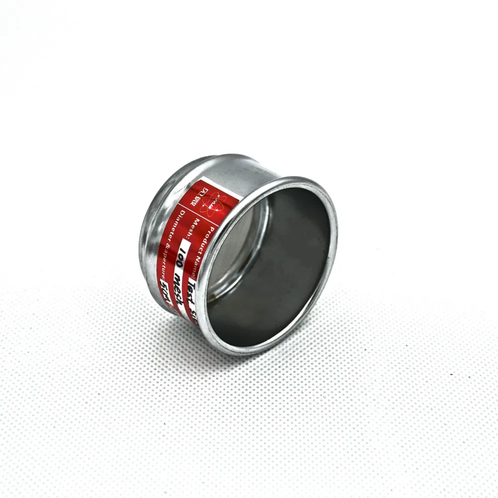 

Test Sieve Sampling Inspection Pharmacopeia Standard Sieve 304 SUS Filter Mesh Chroming Frame Diam. 5 cm 12-200 Mesh / 0.015-2mm