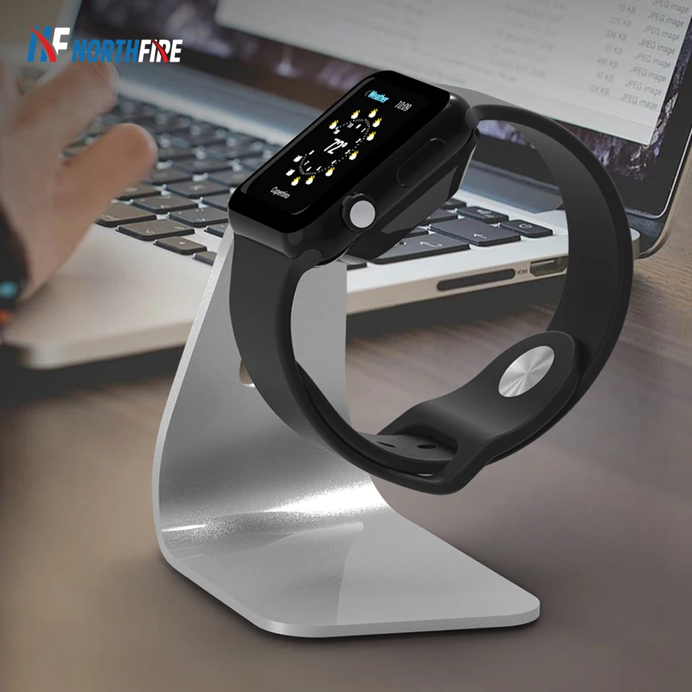 Подставка для зарядного устройства из алюминиевого сплава держатель Apple Watch