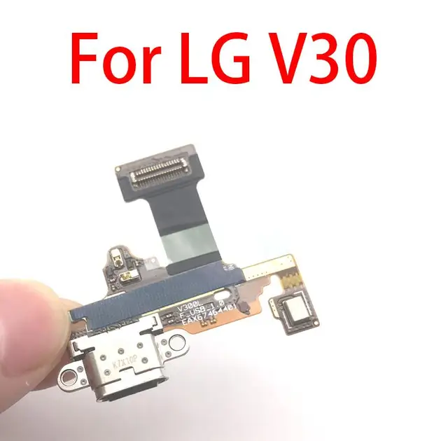 V30 Plus H930 H933 H931 H932 VS996 Charging USB Dock Flex Cable Port Usb Board USB plug Charge Board Flex Cable Lysee Mobile Phone Flex Cables Color: USB Board For LG V30 