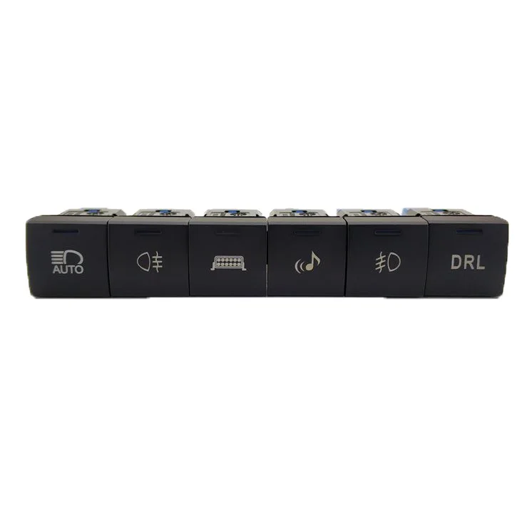 

Front Fog Light LED DRL Heating Up Tail Gate Radar Parking Sensor Switch Button with wire for Toyota Camry 18-19