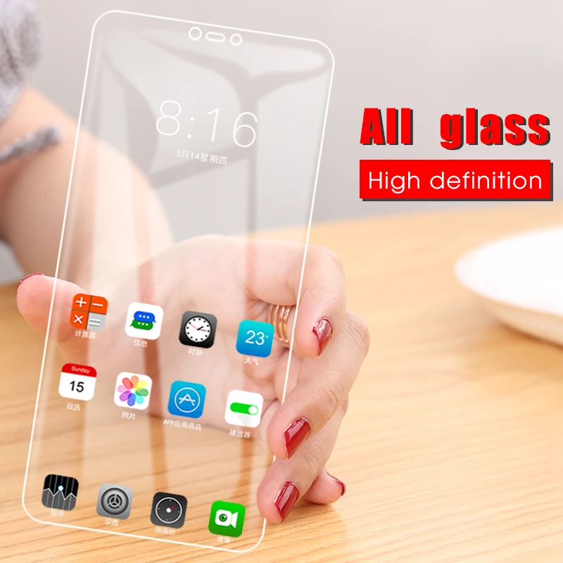 Anti-Shock Hardness Film For Xiaomi Mi 8 A2 Lite A1 Mi6X Mi5X Redmi Note 6 Pro 5 Plus Tempered Glass Toughened Glasses | Мобильные