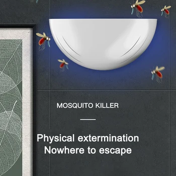 

Restaurant Hotel LED Wall Mount Mosquito Killer USB Sticky Trap Mosquito Killer Lamp Commercial Household Wall-Mounted Fly Lamp