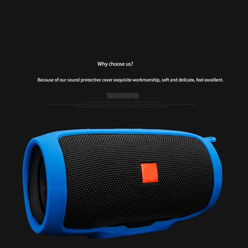 

Hard Travel Silicone Case for JBL Charge 4 Bluetooth Speaker Silicone Case Portable Waterproof Wireless Speaker Storage Bag