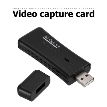 

New USB 2.0 to HDMI Audio Video Capture Card Adapter Converter HD Game Live Broadcast Box for Windows 10 8 7 XP Vista Computer