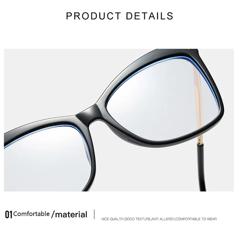 TR90, оправа для очков, женские, анти-синий светильник, компьютерные очки, оптические для женщин, винтажные очки, прозрачные линзы, синяя оправа для очков