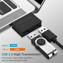 Usb-концентратор для мобильного телефона type C концентратор OTG кардридер для huawei P20 samsung S9 USB C Быстрый зарядный кабель Разъем для Macbook