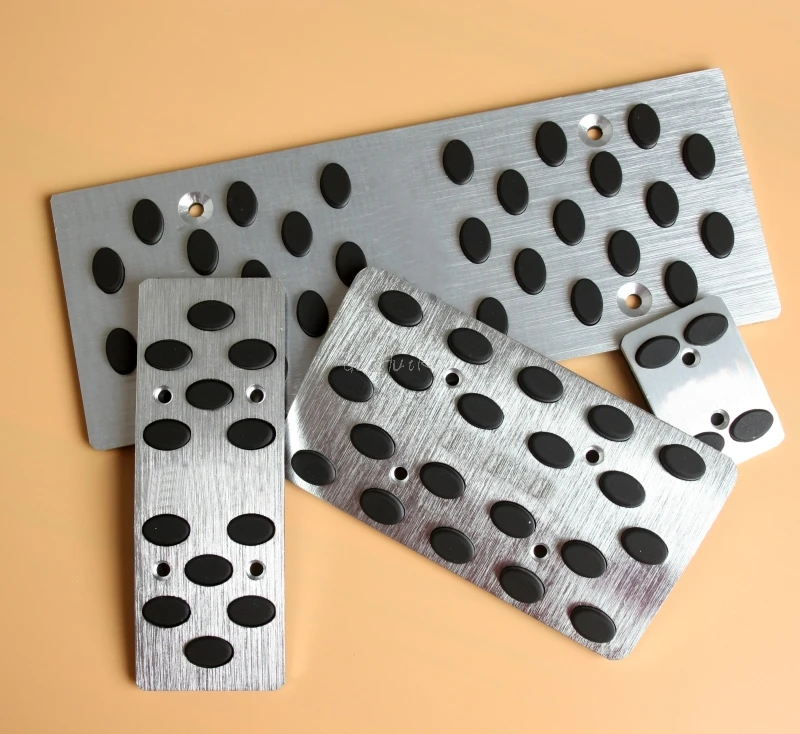 AT/MT противоскользящие педали для Nissan Tiida Sylphy Livina Sunny Qashqai Teana с логотипом|brake pedal