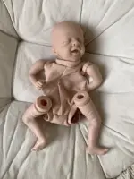 NPK 11inch Reborn Doll kit Salia with Signature Unfinished Doll Parts with Body 5