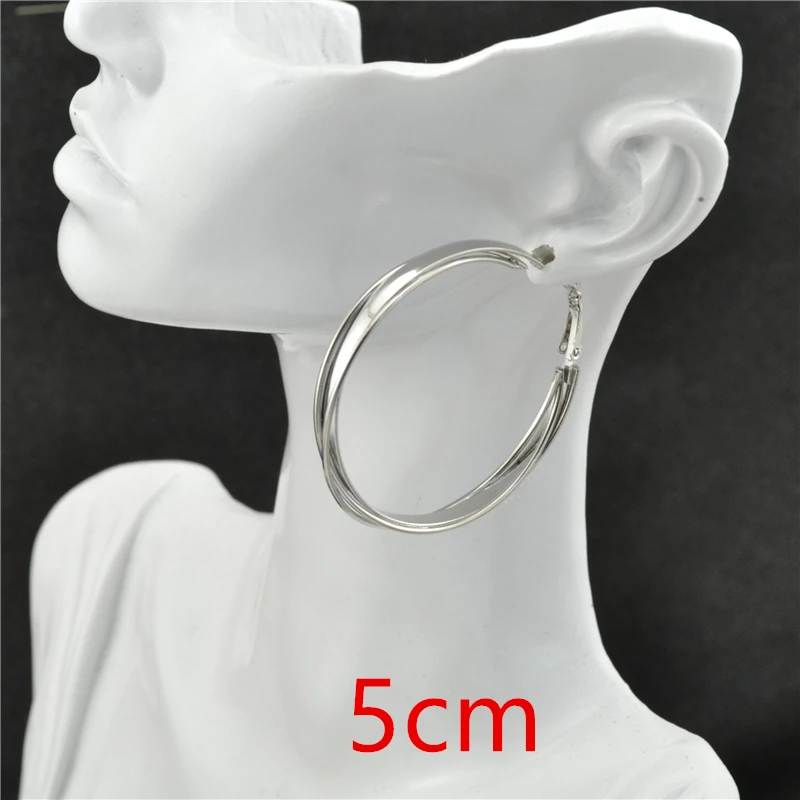 Clip earrings women Not allergic Painless No need pierced ears With cushion Fashion Casual Large circle ladies earrings ear clip earrings,clip earrings,ear clip