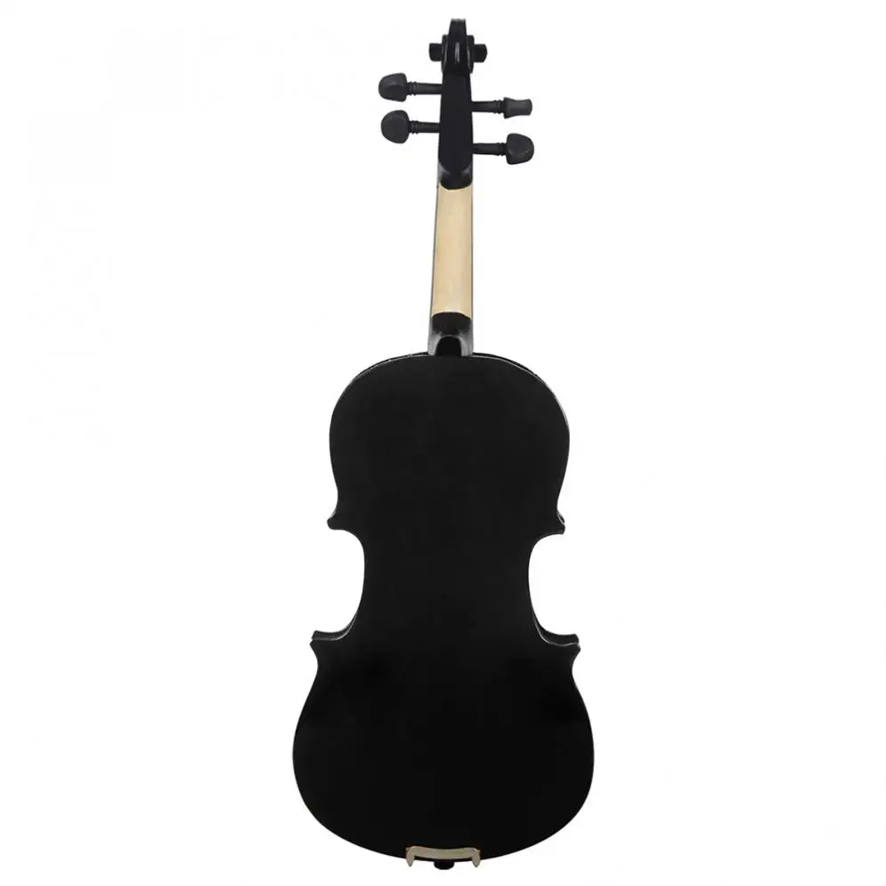 Preto de Tamanhos Arco e Breu para Iniciantes Instrumentos de Corda 4 com Case Violino Completos 4 - - Image 2