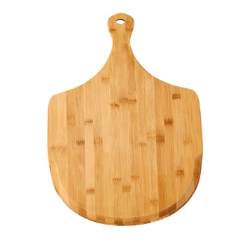 

Bread Baking Wood Pizza Peel Paddle Spatula Cutting Board With Handle Wall Hanging Multifunctional Storage Accessories Desktop