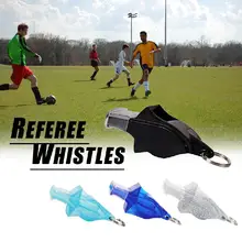 Four Colors Professional Soccer Referee Whistle Football Basketball Sports Whistle With Lanyard Teeth Guard 6.2*2.7cm Four Colors Professional Soccer Referee Whistle Football Basketball Sports Whistle With Lanyard Teeth Guard 6.2*2.7cm