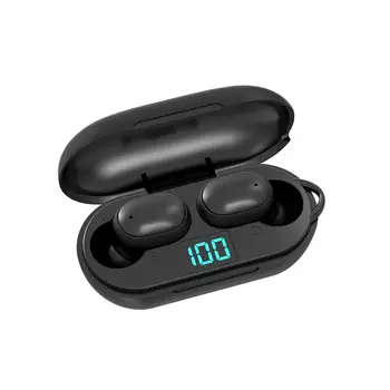 

New Battery HD Stereo TWS Bluetooth Earphones Touch Control Noise Canceling Wireless Headphones With Dual Mic And LED Display