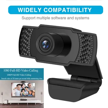 

1pc 1080P Webcam Autofocus Web Camera support 1080P Video Call Computer Peripheral Camera HD Webcams Desktop PC Accessories