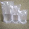 Transparent Plastic Spout Pouch Reusable Durable Plastic Bottle Pouch For Liquid Drink Pouch Sealed Packaging Bag Portable ► Photo 2/6