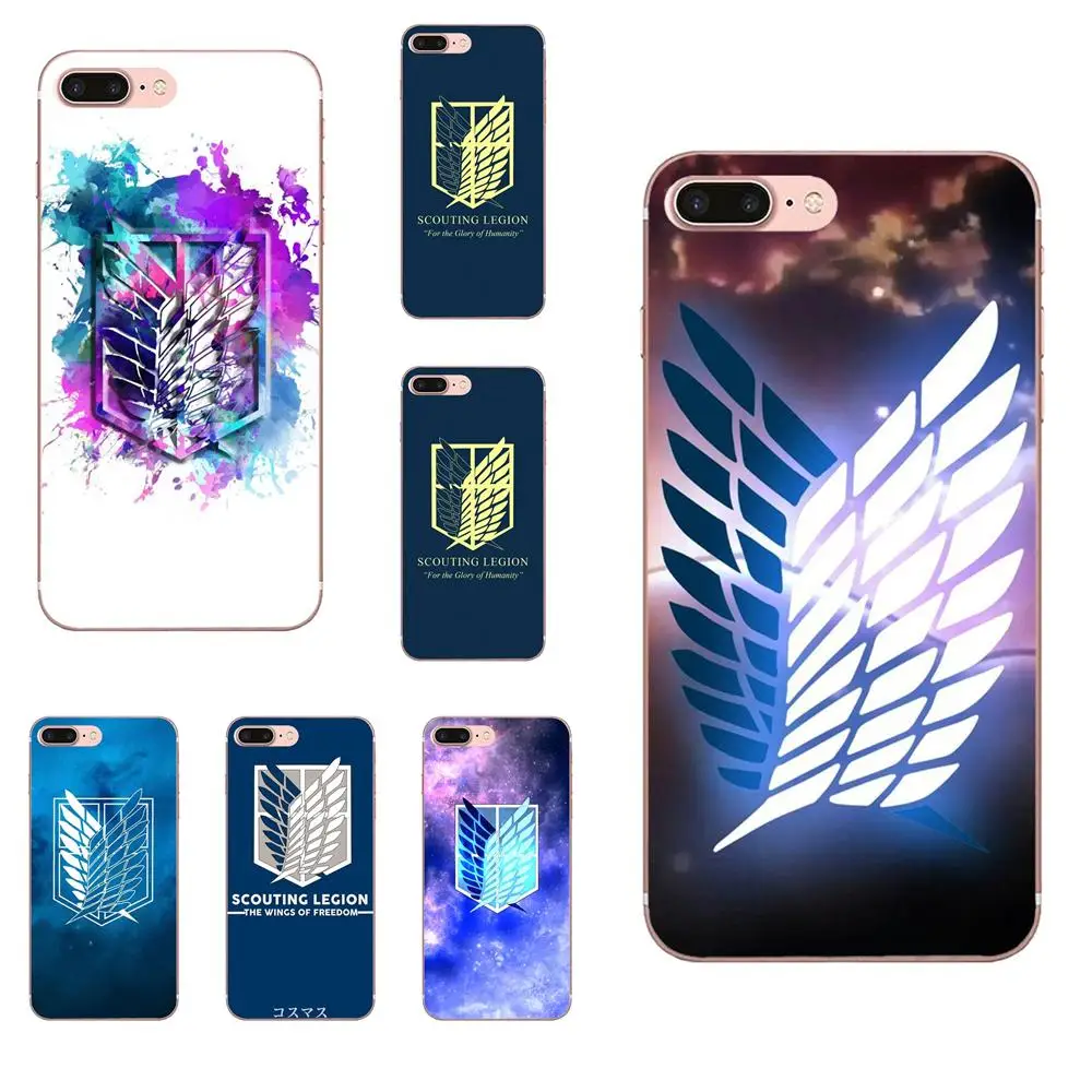 Мягкий популярный хит для iPhone 11 Pro Max Plus X XS XR 8 7 6S SE 4S 5 5C 5S 2020 аниме атака на