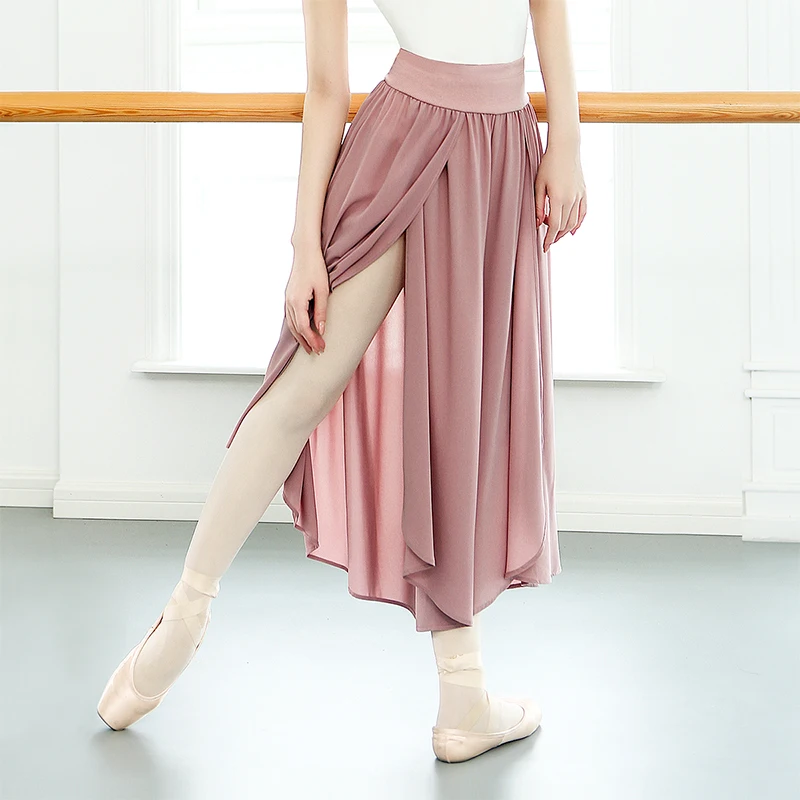 Culotte de Ballet para de ejercicio clásica de danza moderna, pantalones de baile para adultos, falda de Ballet de pierna ancha para - AliExpress