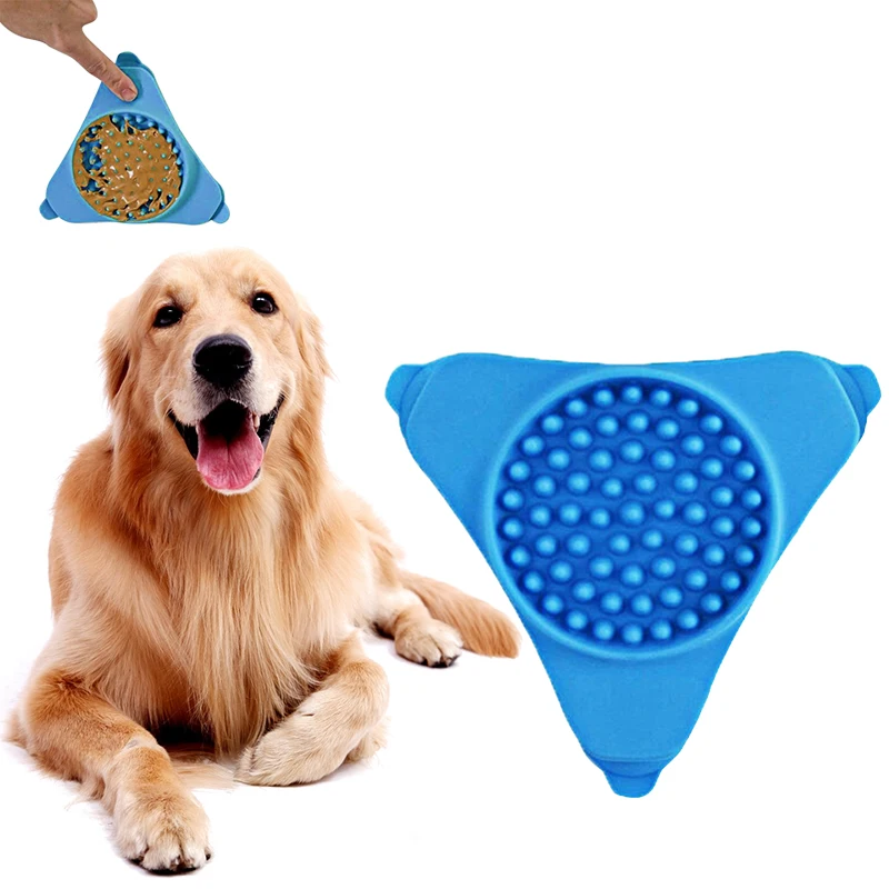 Slow Feederdog Bath Buddy Dog Lick Pad Pet Products Transfer Plate Fixed Suction Silicone Cup Bowl | Дом и сад