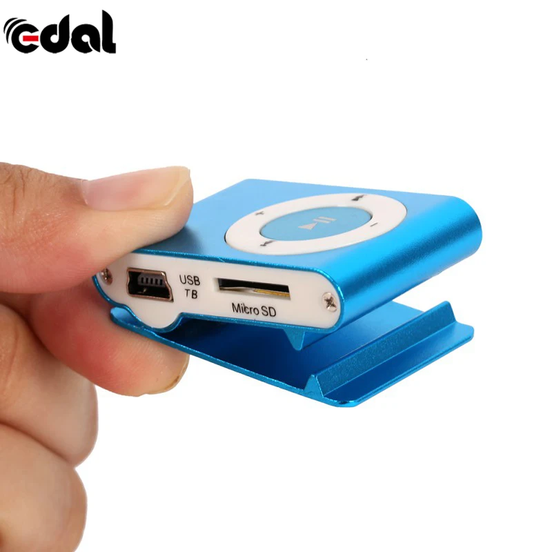 USB металлический мини-клип mp3-плеер Спортивный Портативный музыкальный цифровой TF/SD слот-плеер mp 3 плеер карта Запуск переносной мини mp3 Mu