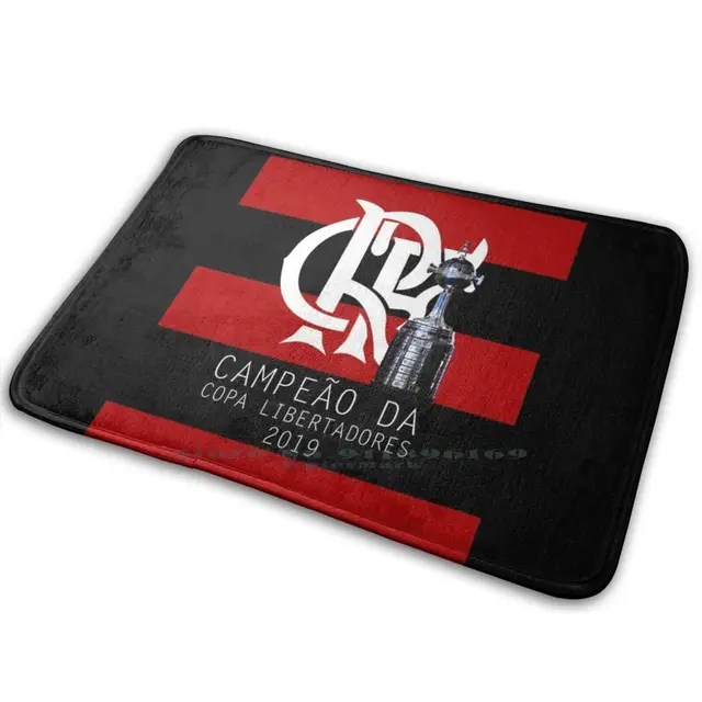 Flamengo Cup Bajnok Libertadores Mat Rug Szőnyeg Csúszásgátló Bedorom Bejárat Fla Copa 2019