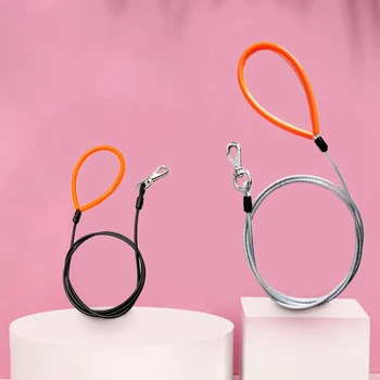 

P Chain Dog Leash Slip Collar pet Walking Leads Nylon Dog Mountain Climbing Rope puppy pet Traction