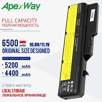

ApexWay 11.1v Laptop Battery For Lenovo G570 G575 G770 Z460 G460 G465 G470 G475 G560 G565 L09M6Y02 L10M6F21 L09L6Y02 L09S6Y02