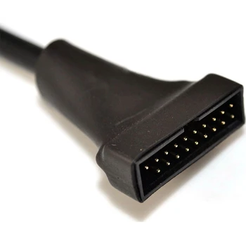 

USB 2.0 9-Pin Housing Male To USB 3.0 20-Pin Motherboard Female Adapter Cable A0NB