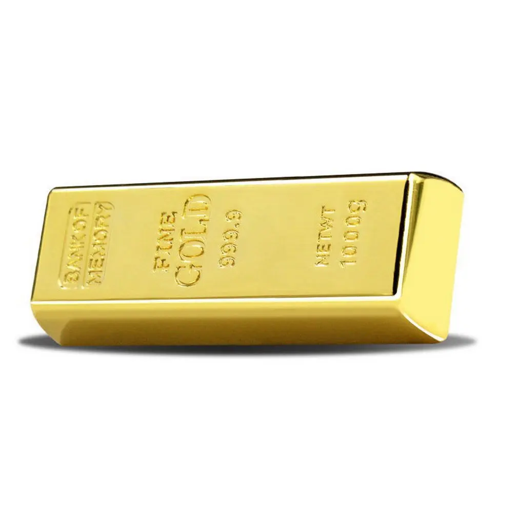 Мини U Диск флеш-диск USB 2,0 бизнес выставка Золотой бар диск Animado U диск 4g 8g 16g 64g 128g флэш-накопитель