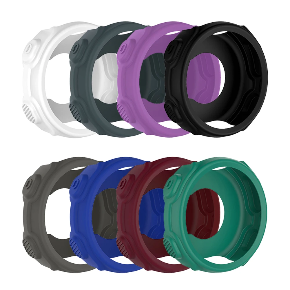 Premium Silicone Smartwatch Protective Case Cover - High-Quality Sports Watch Accessory