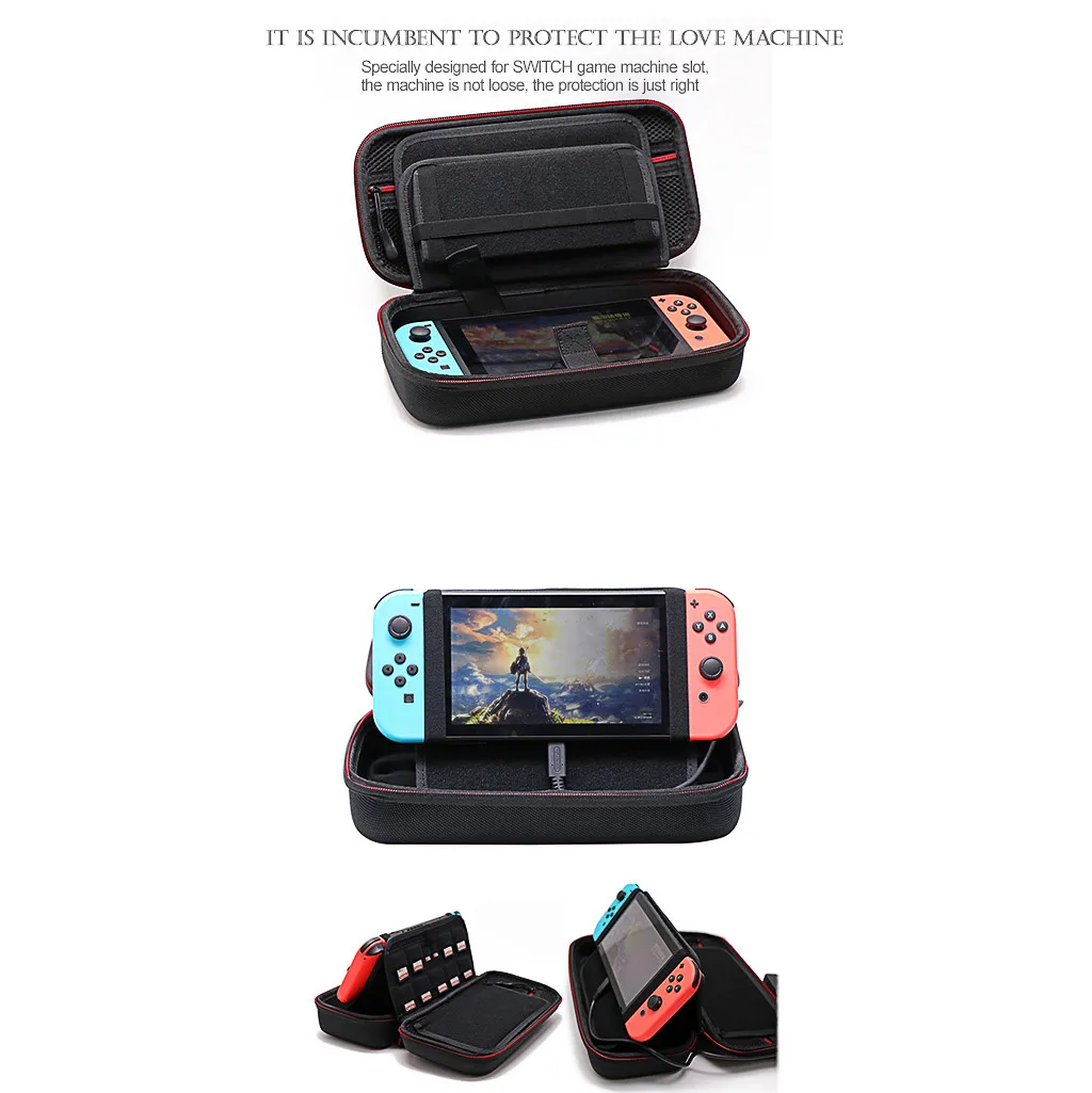 Портативная сумка для хранения для nintendo Switch прочный Чехол ЭВА для NS консоль Защитная крышка для переключателя игровые аксессуары