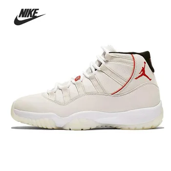 

Nike Air Jordan 11 Platinum Tint Men Basketball Shoes Women Unisex Gym Training Boots Ankle Outdoor Sneakers 378037-016