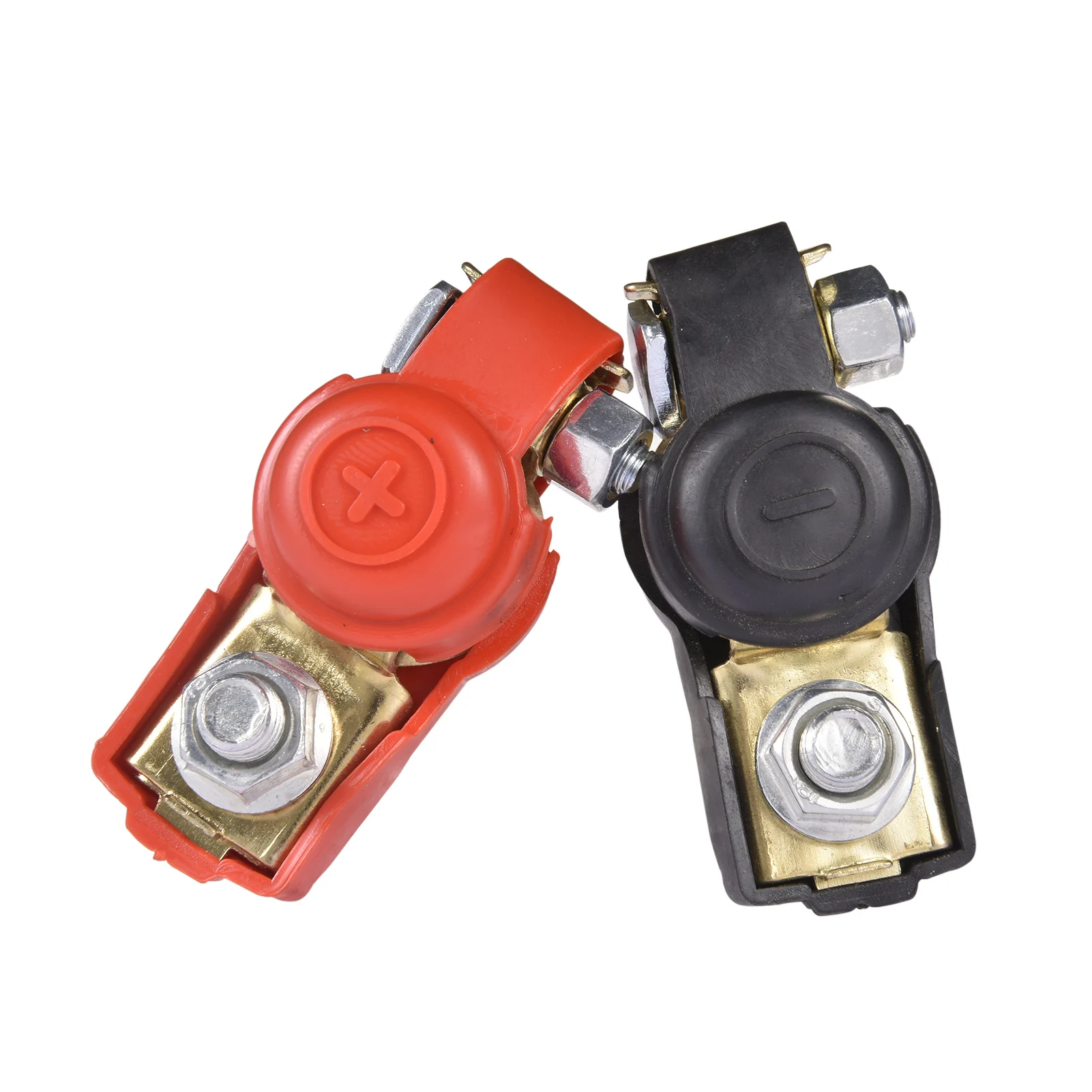 2PCS Car Battery Terminal Quick Release Lift Off Connector Positive Negative Vehicle Terminal Battery For Auto Car Accessories