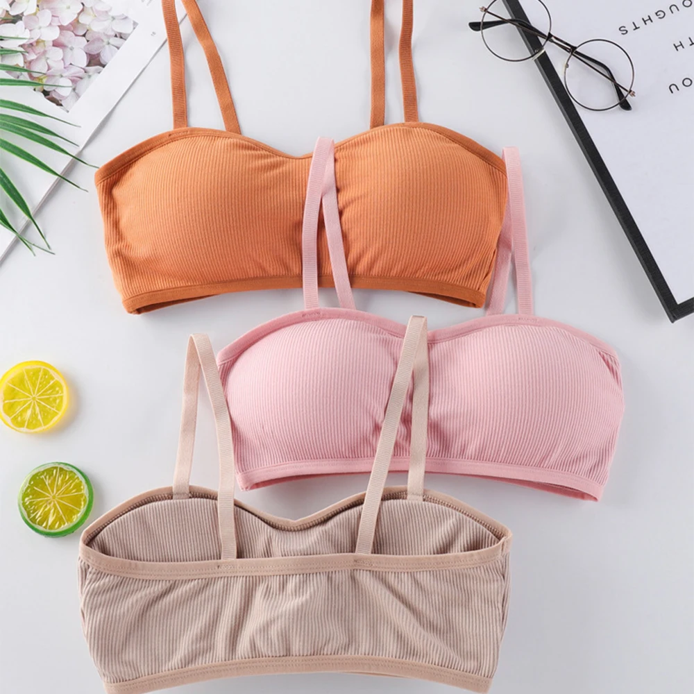 Женский Модный жакет укороченный топ с резьбой Camisole мягкая майка для фитнеса нижнее белье однотонный спортивный бюстгальтер-Топ 6 цветов