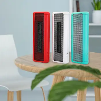 

Newest Space Heater Personal Small Ceramic Heater Portable Desktop Electric Heater Fan for Home Office Table #4W