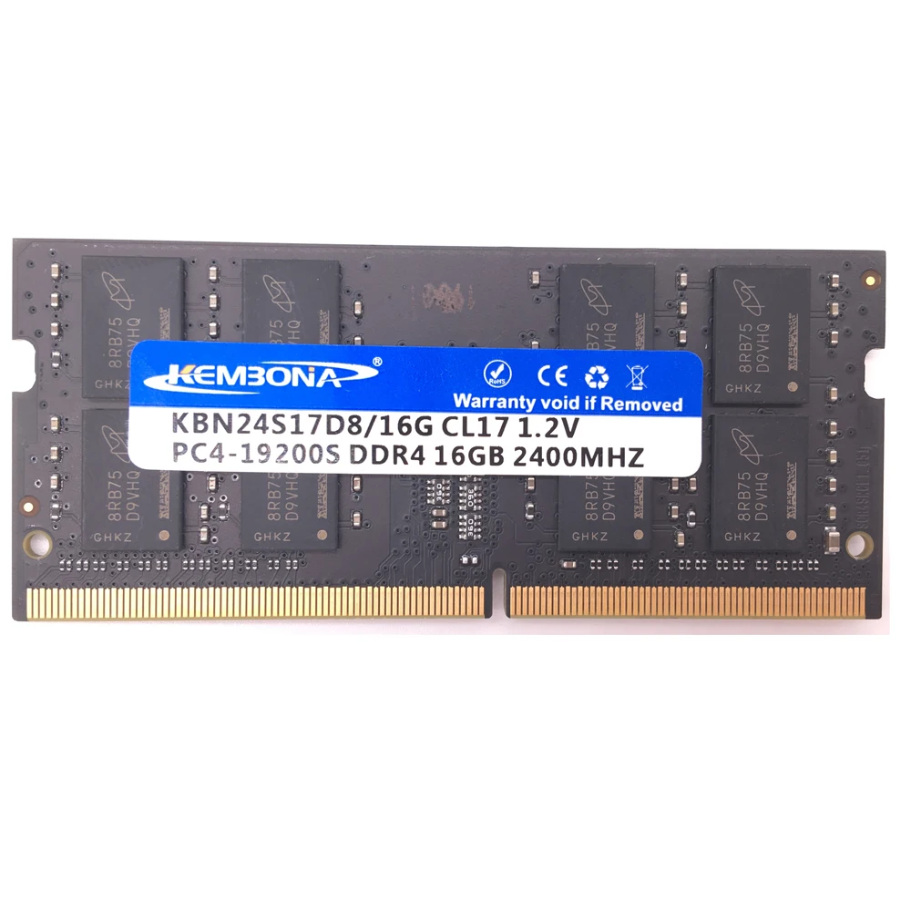 Kembona-laptop Ddr4 Ram Stick Kit 2x16gb 2400mhz 2666mhz 32gb 260pin Sodimm Notebook - Imagem 3