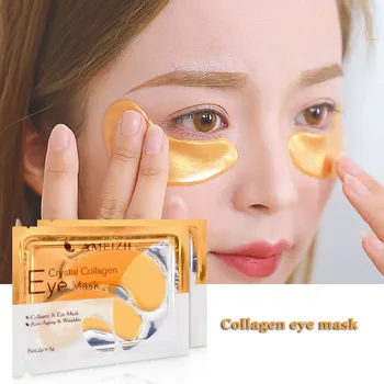 

2pcs Collagen Eye Mask Eye Gel Eyes Patches Anti-Aging Dark Circles Eye Bags Removal Patches For Eye Skin Care Cosmetics