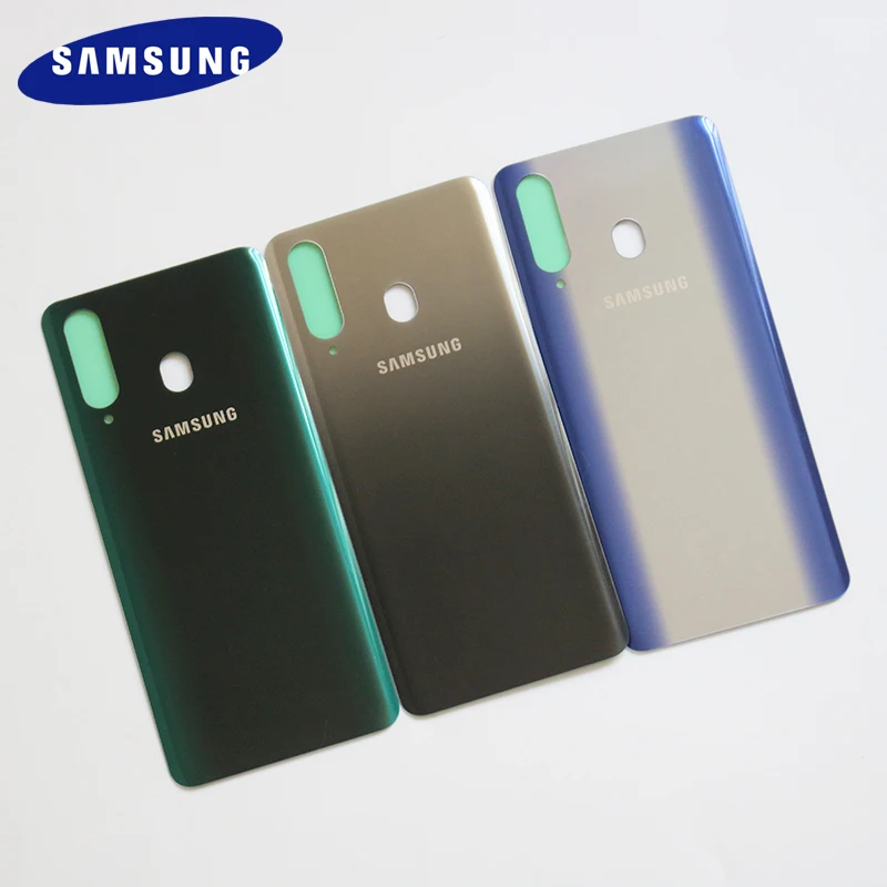 Оригинальный Samsung Galaxy A8s 3D стеклянная задняя крышка батарейного отсека Замена